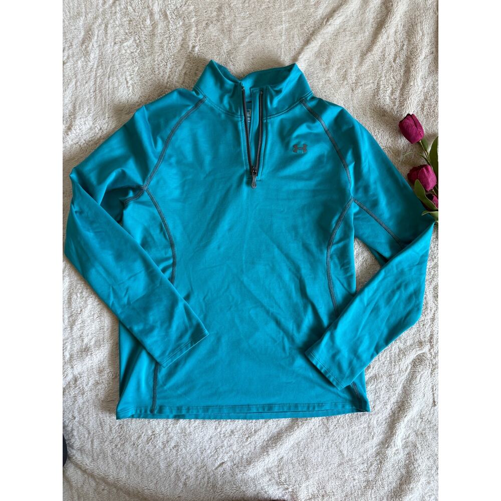Under Armour Youth XL 1/4 Zip Coldgear Loose